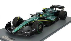 MODELLINO AUTO F1 STATICO SPARK ASTON MARTIN AMR23 ALONSO MONACO GP 2023 1:12 - Foto 1 di 8