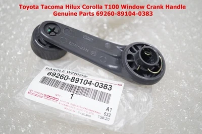 69260-89104-0383 Tacoma Hilux Corolla T100 Window Crank Handle Foto 1 de 4