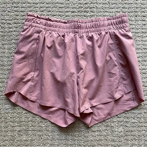 Athleta Girl Heart The Hustle Shorts Size L 12 - Picture 1 of 7