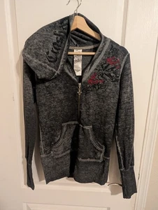 Crash And Burn Hoodie Size Medium Great Condition - Picture 1 of 7