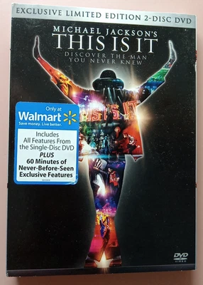 This Is It Michael Jackson Behind Scenes Sealed Limited Edition 2 Disc - Image 1 of 4