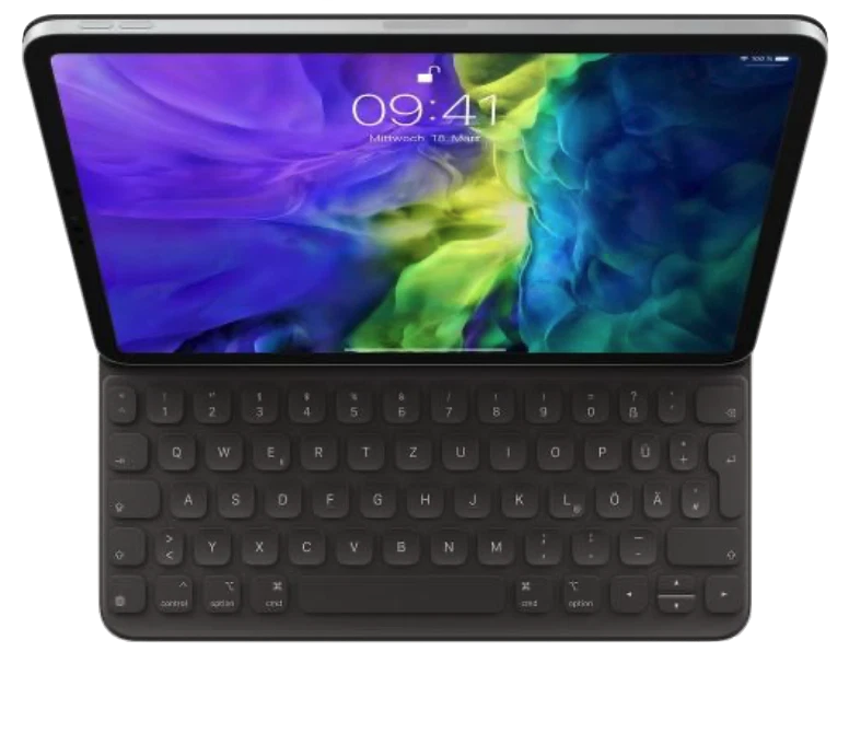Apple Smart Keyboard Folio für 11“ iPad Pro 1/2/3/4, iPad Air 4/5 - Grau |PG1... - Bild 1 von 1