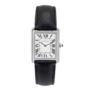 Cartier Tank Solo Large 25.50mm 3169 WSTA0109 Quartz Stainless Steel Watch - Picture 1 of 9