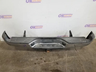 12 2012 TOYOTA TACOMA SR5 REAR BUMPER CHROME WITH TOW PACKAGE - Image 1 of 4
