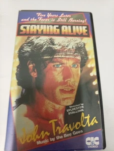 Staying Alive Beta Movie Tape 80's MovieDance Betamax 1983 John Travolta NOT VHS - Bild 1 von 7