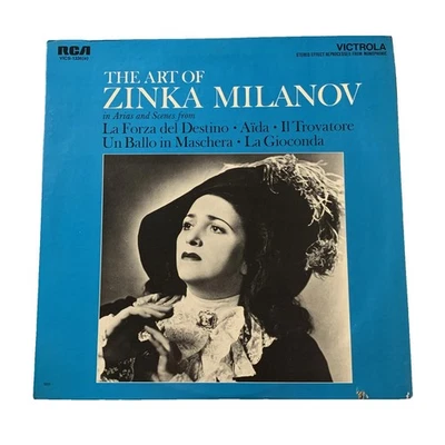 The Art of Zinka Milanov LP Vinyl Record Opera RCA Victrola 12" - Image 1 of 2