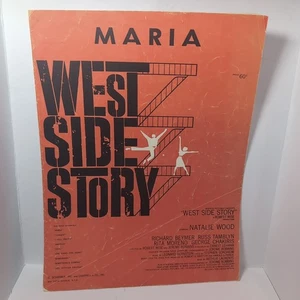 MARIA - WEST SIDE STORY VINTAGE Sheet Music - Picture 1 of 1