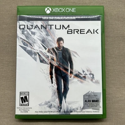 Quantum Break (Microsoft Xbox One 2016) Clean Tested Shooter Time Travel Sci-Fi - Image 1 of 4