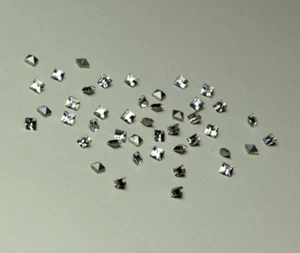 CHATON SQUARE Strasssteine 2 mm CRYSTAL/Klar Quadrat Stück wählbar Schmuck - Bild 1 von 18