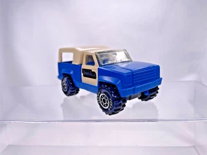 1978 Tonka Blue & Tan 4in Pickup Truck with Camper - Picture 1 of 11