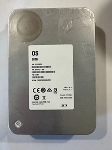 3.5" 20TB Hard Drive SATA III 7200RPM (Less Than 1 Year Used) - Photo 1/4
