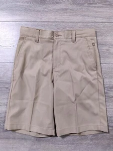 Lands End Shorts Kids Size 10 Beige Active Chino Shorts School Uniform Boys - Picture 1 of 9