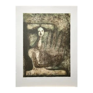 AGUSTIN BEJARANO. Engraving. Chalcography. Contemporary Art. Cuban - Picture 1 of 6
