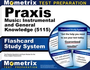 Praxis Music: Instrumental and General Knowledge (5115) Flashcard Study System - Picture 1 of 1