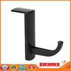 Universal Headphone Holder Wall Hook PC Monitor Headset Stand Rack (Black)