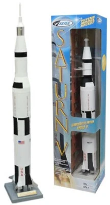Estes Flying Model Rocket Kit Saturn V 1/200th Scale  EST 2160  - Image 1 of 4