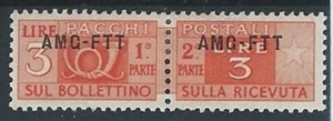 1949-53 TRIESTE A PACCHI POSTALI 3 LIRE MH * - ED072 - Picture 1 of 1