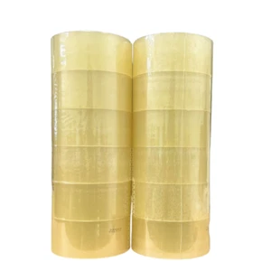 Clear Packing Tape 48mm x 100m 2 Pack of 6 Rolls, Packaging Parcel Tape - Picture 1 of 7