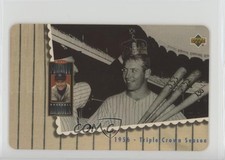 1994 Baseball Heroes Phone Cards Mickey Mantle 1956 Triple Crown Season #5 HOF