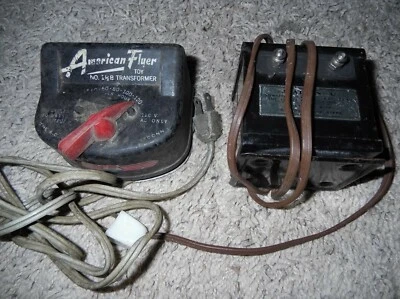 Lot Of 2 Vintage Model Railroad Transformers / Power Supply Aladdin & American F - Image 1 of 4