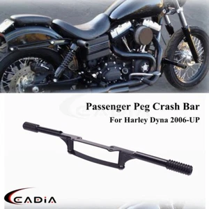 Barra de choque de carretera para Harley Dyna FLD FXDB FXLR FXDF Wide Glide FXDWG 2006-2017 - Imagen 1 de 9