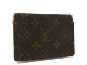 Louis Vuitton Monogram Port 2 Carte Vertical Pass Case Card M60533 From Japan - Picture 1 of 7