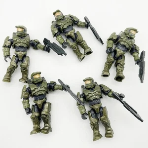 5pcs Mega Blok Construx Halo Heroes UNSC HHC44 Master Chief Mini Builing Figures - Picture 1 of 1