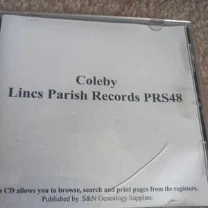 Coleby Lincolnshire registres paroissiaux prs48 - Photo 1/5