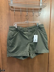 ExOfficio women’sAmphi Shorts Green Size 16 NWT - Picture 1 of 4