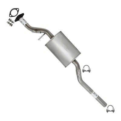 Resonador de escape de acero inoxidable compatible con: Mazda CX-9 2007 3,5 L 2008-2015 CX-9 3,7 L Foto 1 de 4