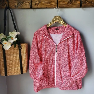 Chaqueta ligera con capucha estampada Hannah XL Foto 1 de 4