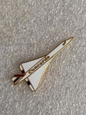 pin's Concorde Avion Plane Airbus Aviation Aviator Pilote Aéroport Aérospatiale - Photo 1/4