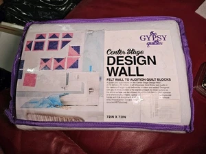 Pared de diseño de escenario central The Gypsy Quilter blanca 72 pulgadas x 72 pulgadas - Imagen 1 de 3