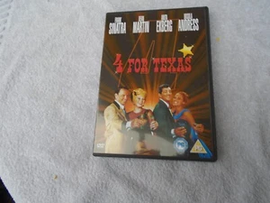 4 FOR TEXAS (WB UK DVD 2005) The Rat Pack - - Picture 1 of 3