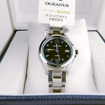 Casio Oceanus titanium radio solar analog women watch OCW-70J-1AJF - Image 1 of 4