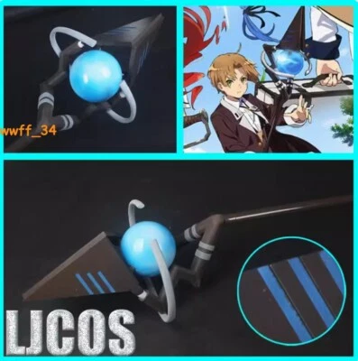 Mushoku Tensei: Jobless Reincarnati Rudius Varita Grairat Bastón Arma Accesorios Juegos con disfraces Foto 1 de 4