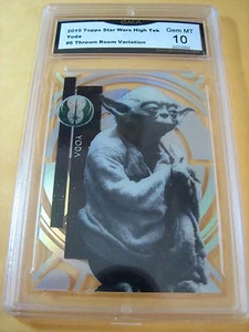YODA 2015 STAR WARS HIGH TEK VARIACIÓN DE HABITACIÓN LANZADA # 6 GRADO 10 - Imagen 1 de 1