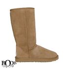 Ugg Classic Tall Chestnut Suede Sheepskin Women's Boots Size Us 11/uk 9 New