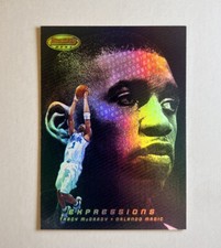 2000-01 Bowmans Best Basketball Tracy Mcgrady Expressions Insert #E12 Refractor