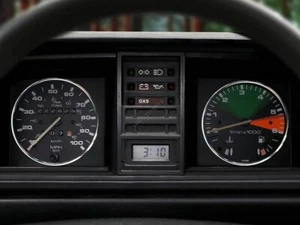 For VW T3 T25 1979-1992 Polished Aluminum Dashboard Trim dash Cluster Rings 2pcs - Picture 1 of 7