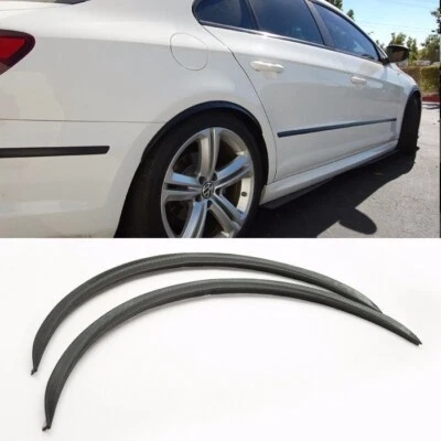 Difusor de textura de carbono 29" cuerpo ancho guardabarros llamaradas para parachoques de pared de rueda Dodge Foto 1 de 3