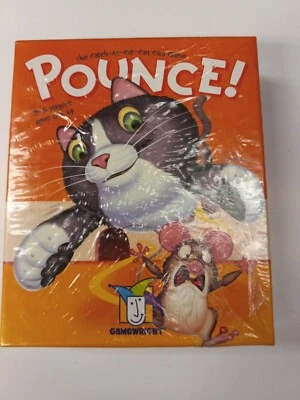 Pounce! - The Catch as Cat Can Card Game - Gamewright Complete 2-5 Players - Image 1 of 2