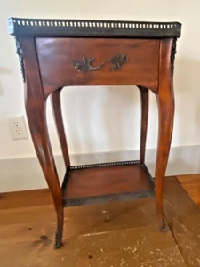 Vintage Theodore Alexander Louis XV Style Two-Tier Side Table French - Picture 1 of 18