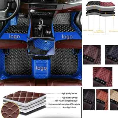 For BMW i3 i4 i5 i7 i8 ix ix1 ix3 Car Floor Mats Custom Carpets Rugs Waterproof - Изображение 1 из 4