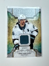 2020-21 Upper Deck Artifacts NHL Remnants Erik Karlsson #NR-EK