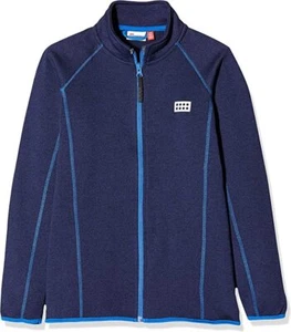 LEGO Wear Boys Full Zip Cardigan, Navy Blue, Size 134 (9 Years) - Picture 1 of 2