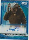 STAR WARS CHROME 2020 AUTOGRAPH CARD A-IW WHYTE SIGNED BOLLIE PRINDEL 144/150