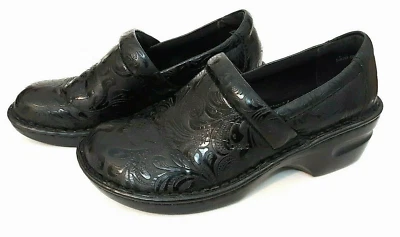 Born Concept b.o.c. Zuecos para mujer talla 8,5 peggy florales negros tooled Foto 1 de 4