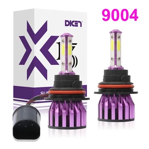 9004 HB1 LED Headlight Kit Hi/Lo Beam 1950W 292500LM Car Light Bulbs 6000K White - Picture 1 of 12