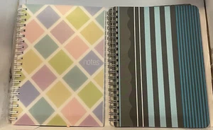 Lot of 2: Carolina Pad Personal Notebooks (Pattern Play & Royal Twist 5” x 7”) - Picture 1 of 9